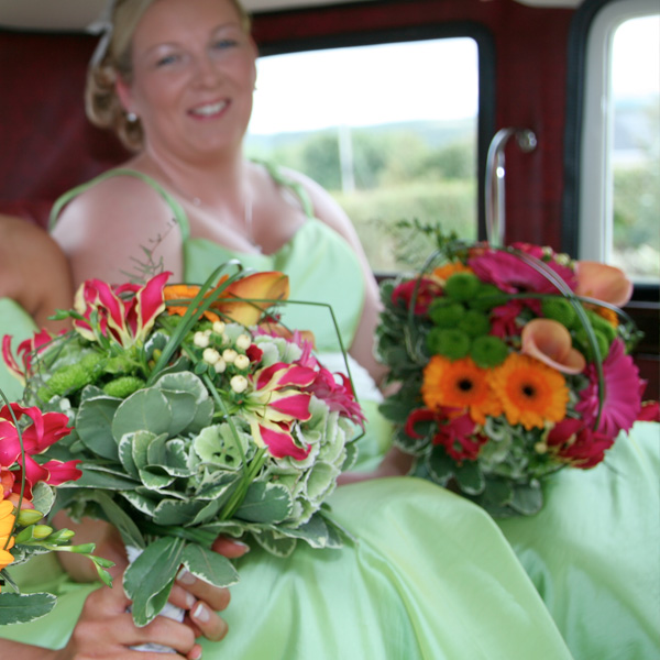 Bridesmaid Bouquets  - Detail