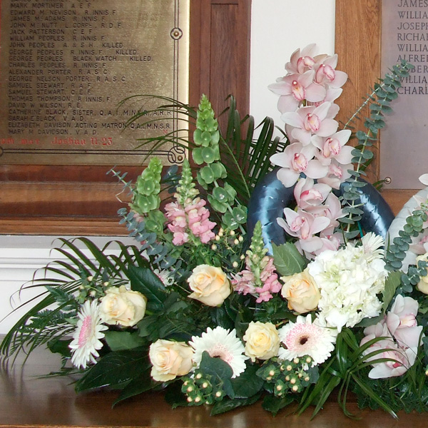 Church / Altar Flowers - Left Detail
