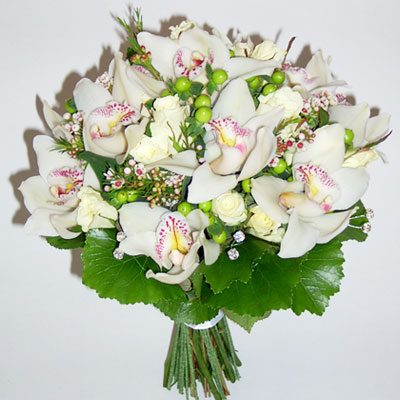 Bridal Bouquet Detail