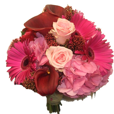 Groom & Bride, Featuring Lapel Flower & Bridal Bouquet