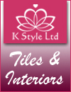 K-Style Tiles and Interiors, experts in bathrooms, bedrooms, furniture, tiles, floors and doors.